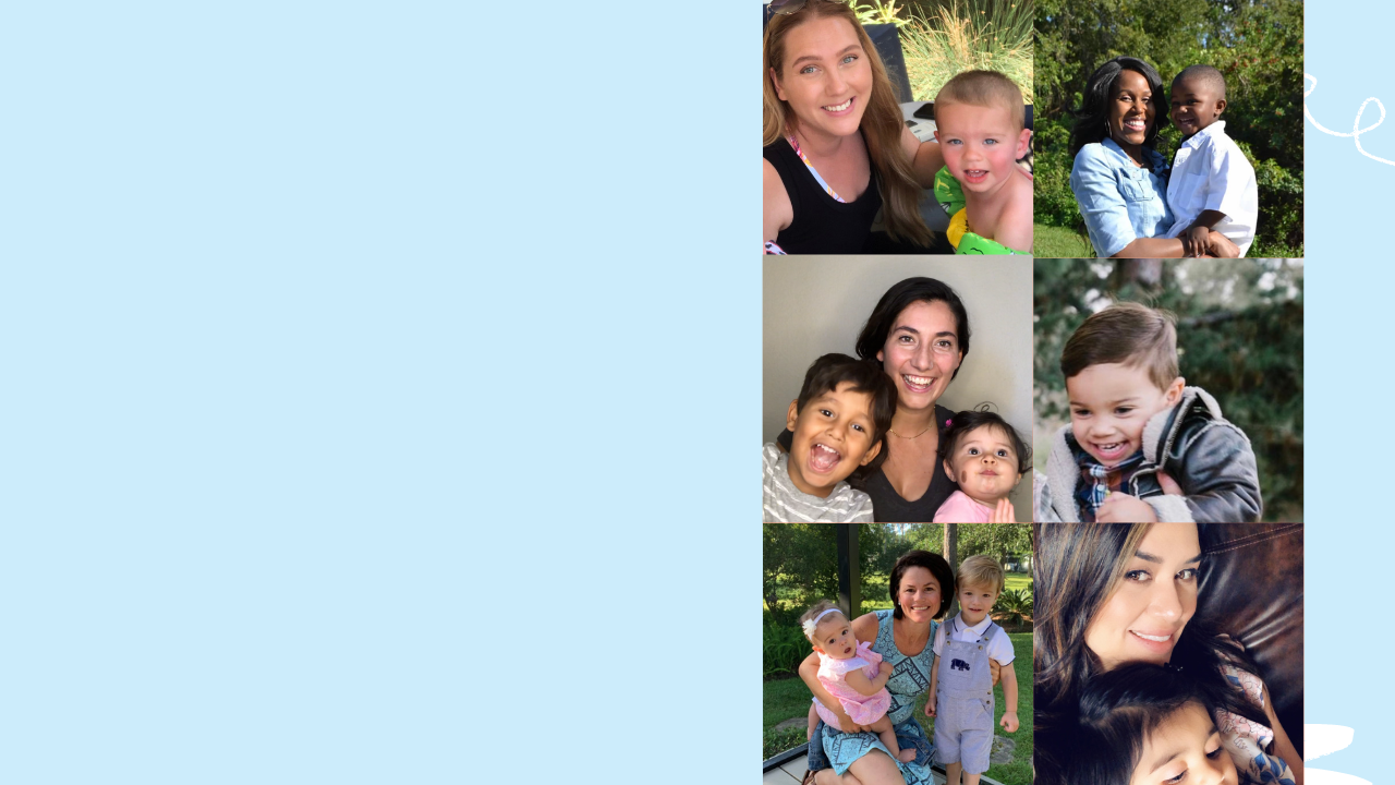 testimonial images of familes