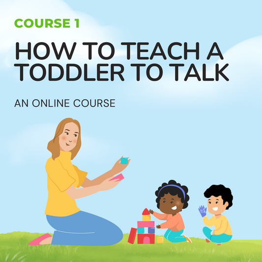 How to Teach a Toddler to Talk an Online Course