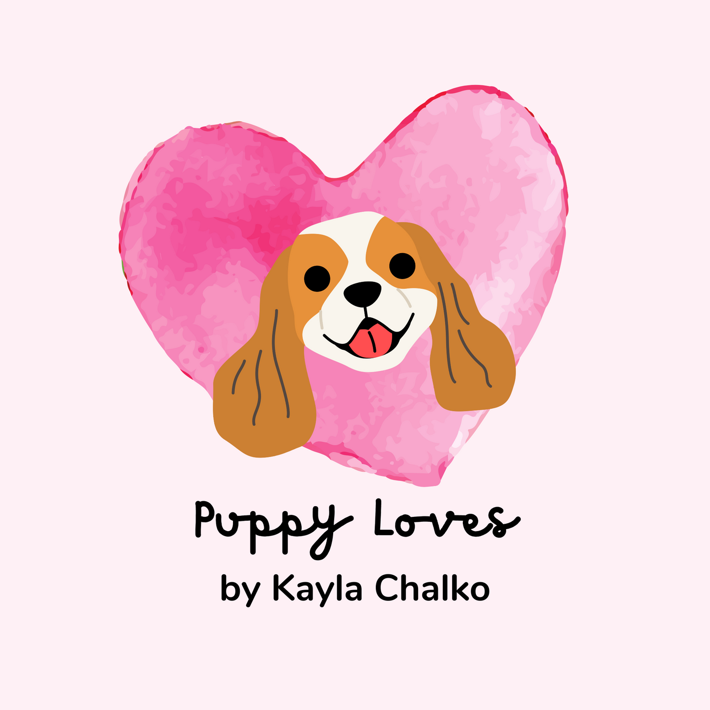 "Puppy Loves" Digital Children's Book for Speech Therapy - Printable