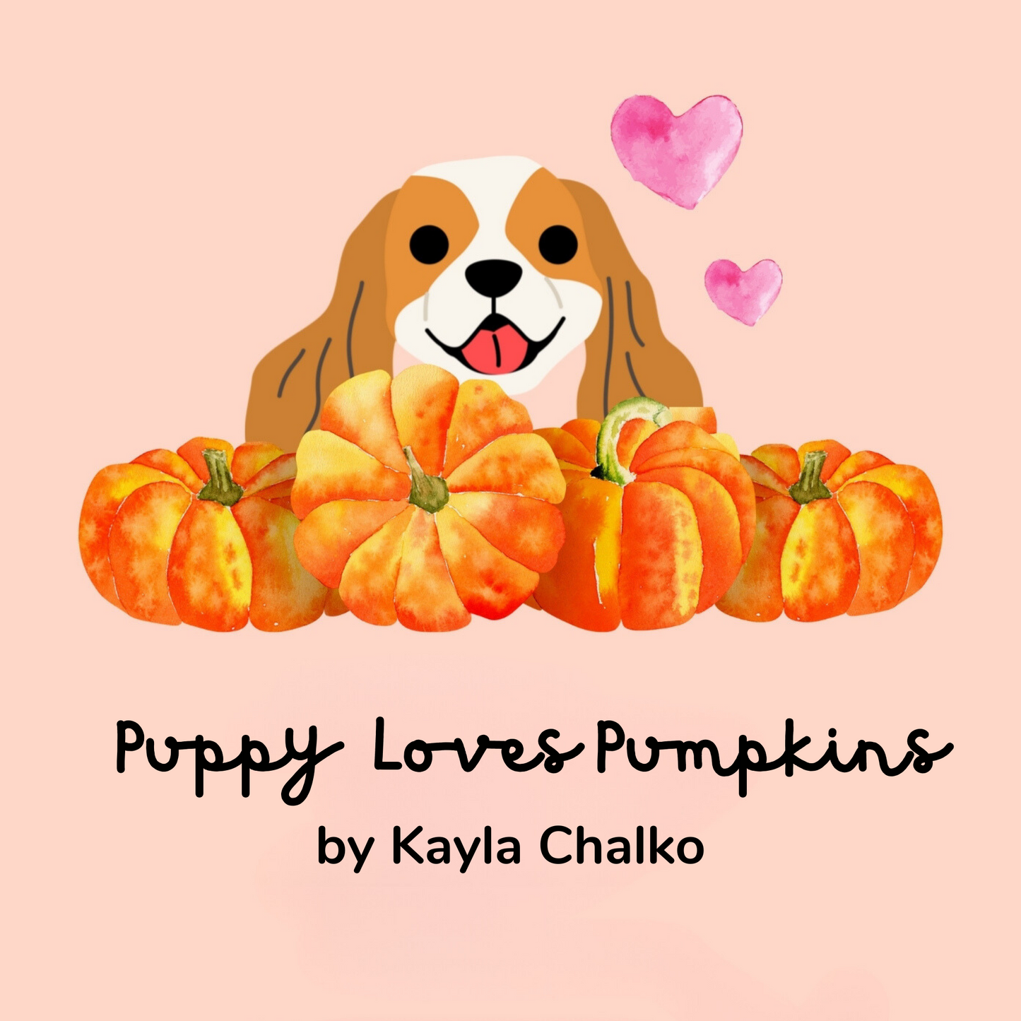 "Puppy Loves Pumpkins" Digital Children's Book for Speech Therapy - Printable